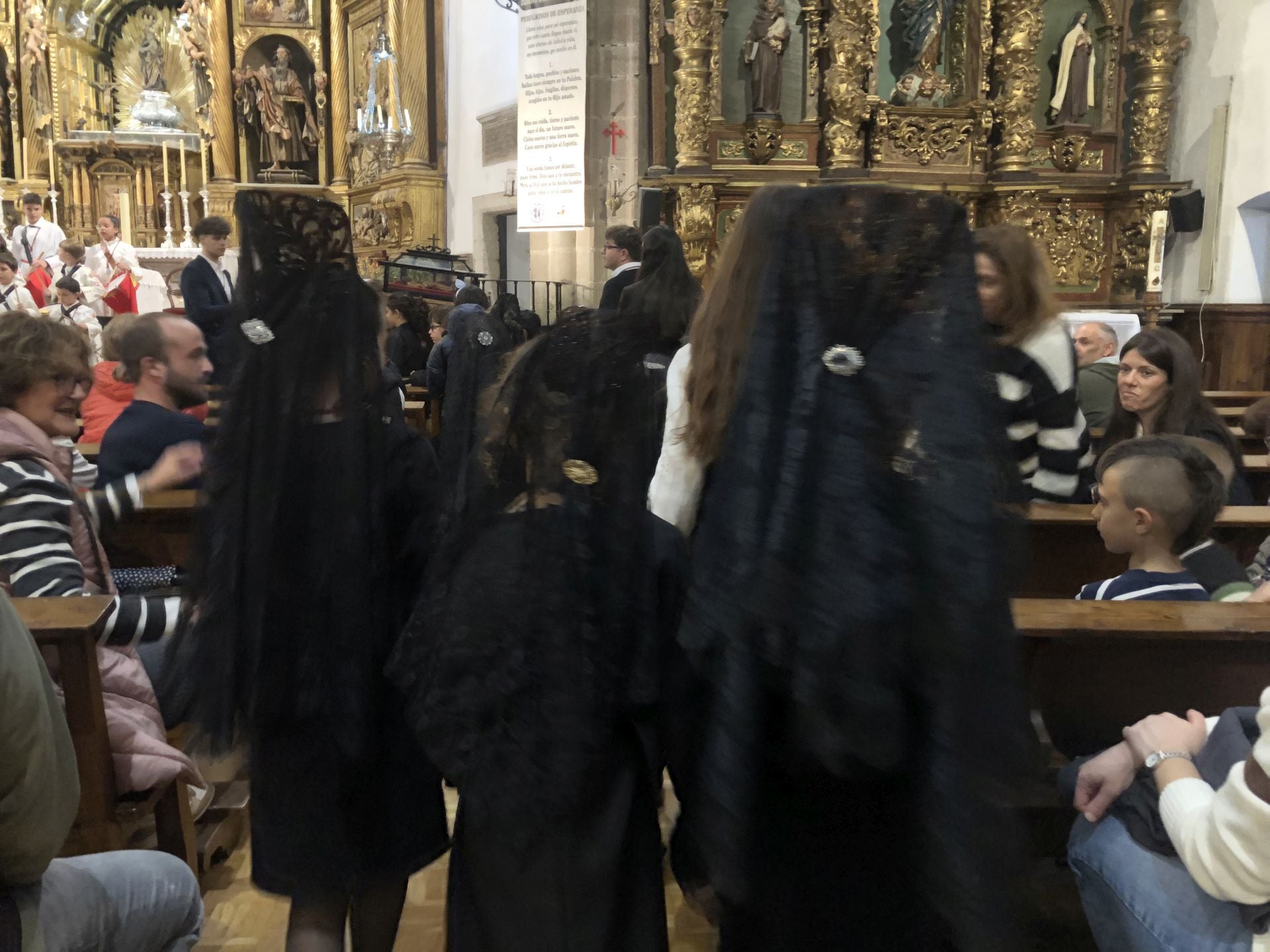 Procesión infantil en Ponferrada.