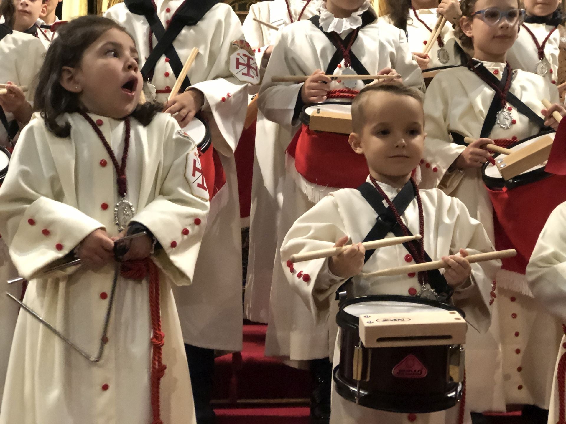 Procesión infantil en Ponferrada.