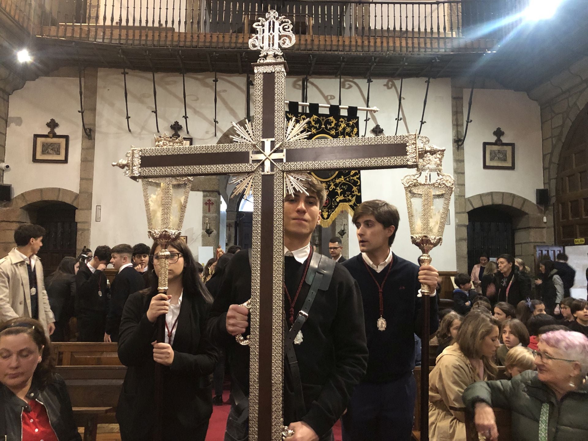 Procesión infantil en Ponferrada.