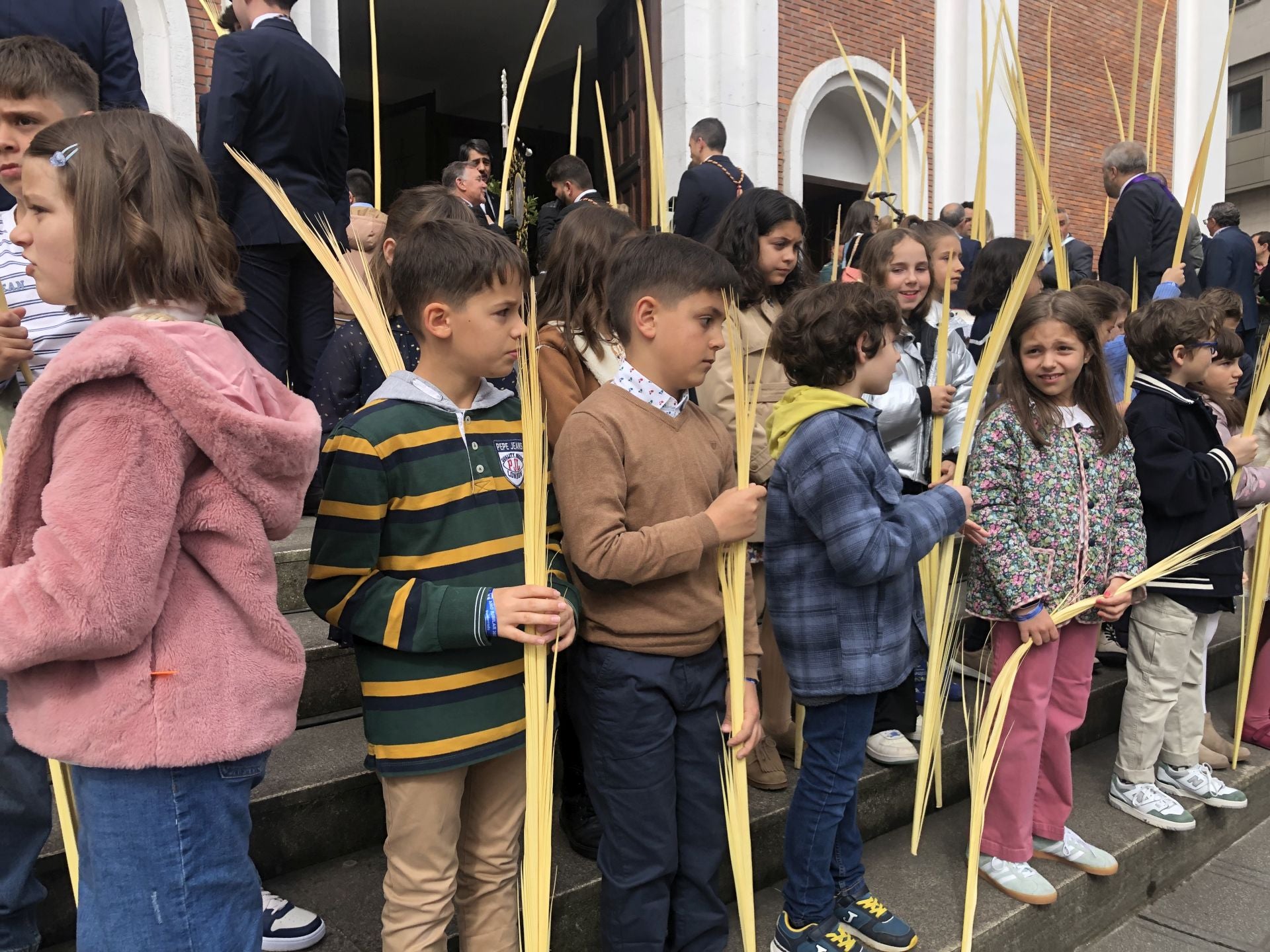 Procesión del Domingo de Ramos en Ponferrada.