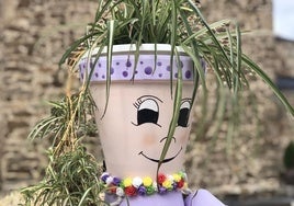 La localidad ponferradina de Santo Tomás de las Ollas se ha engalanado para recibir a la primavera.
