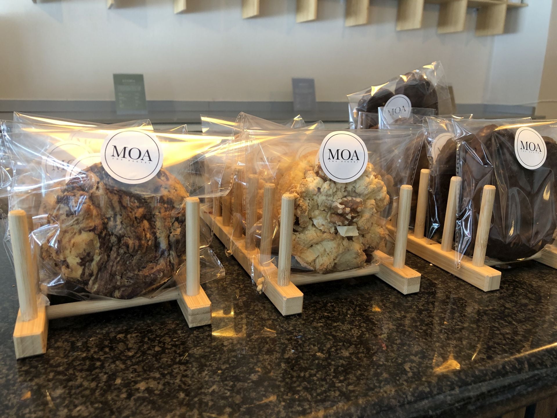 Selección de algunos de los dulces que se pueden degustar en el MOA.
