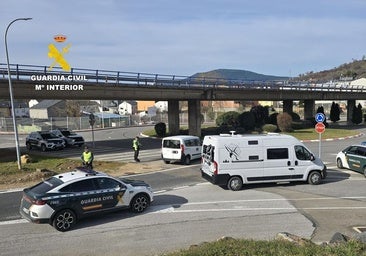 Imagen de un dispositivo de la Guardia Civil.