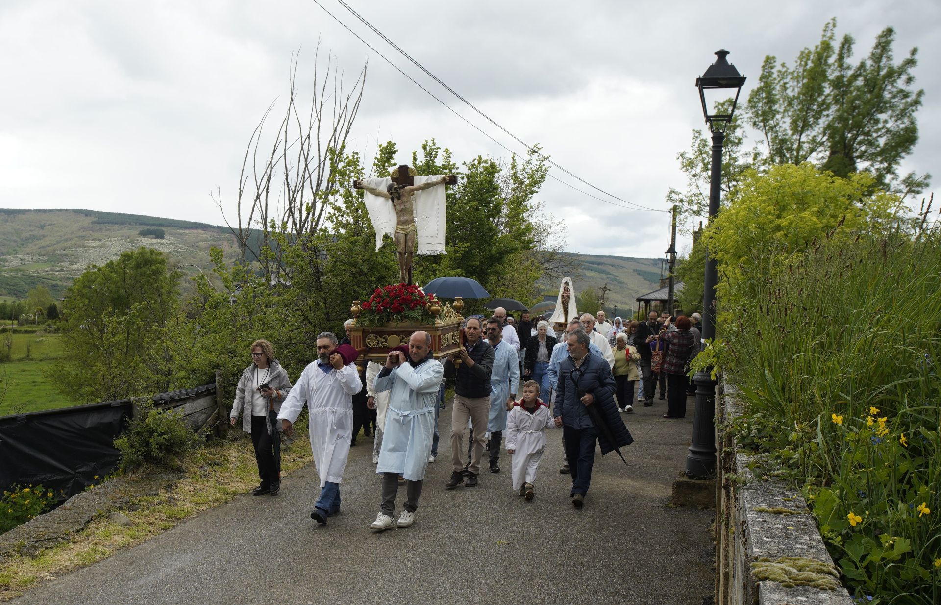 Quintana de Fuseros celebra su Procesión de los Amortajados