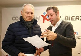 El portavoz de CB en el Consejo Comarcal, Iván Alonso, en una imagen de archivo.