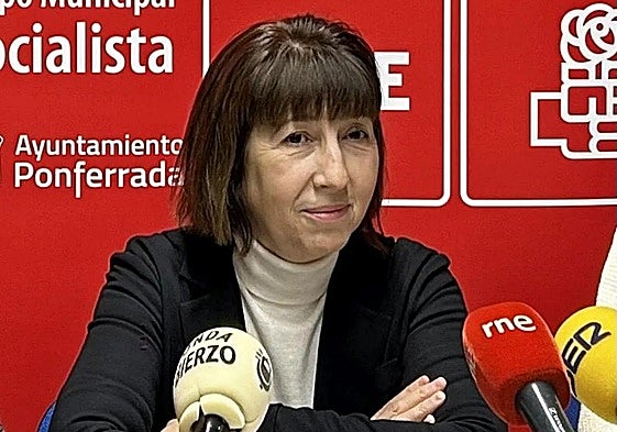 Imagen de la concejala socialista Mabel Fernández.