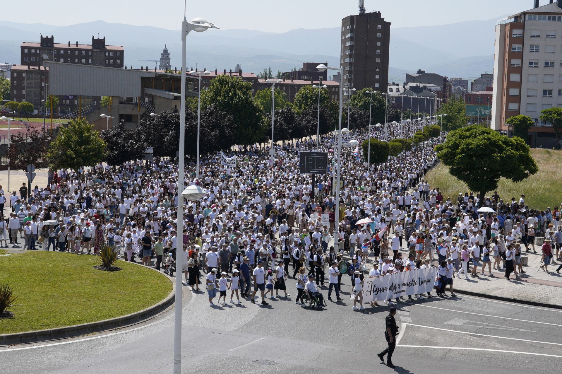 Manifestación de Oncobierzo en Ponferrada