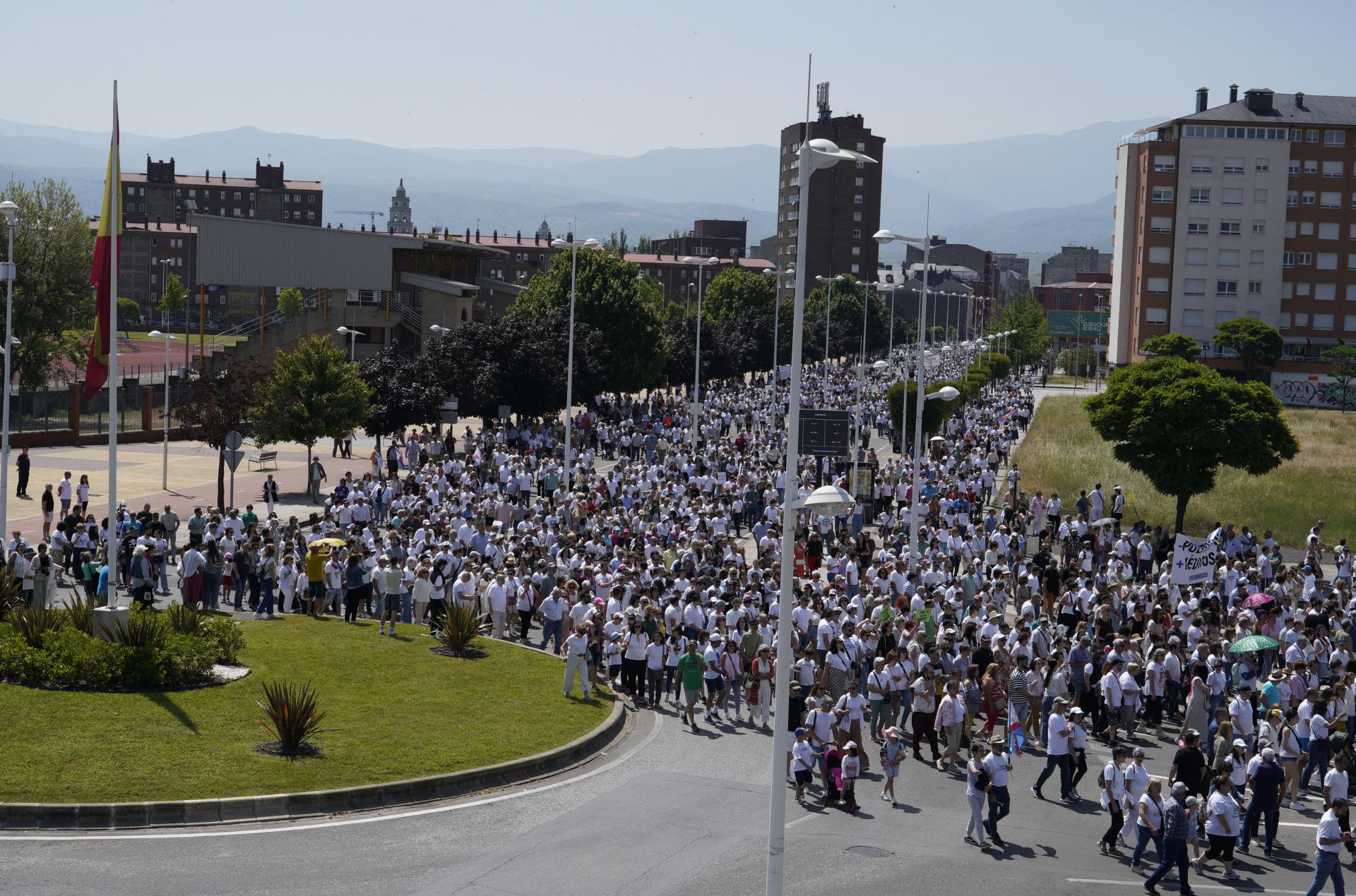 Manifestación de Oncobierzo en Ponferrada
