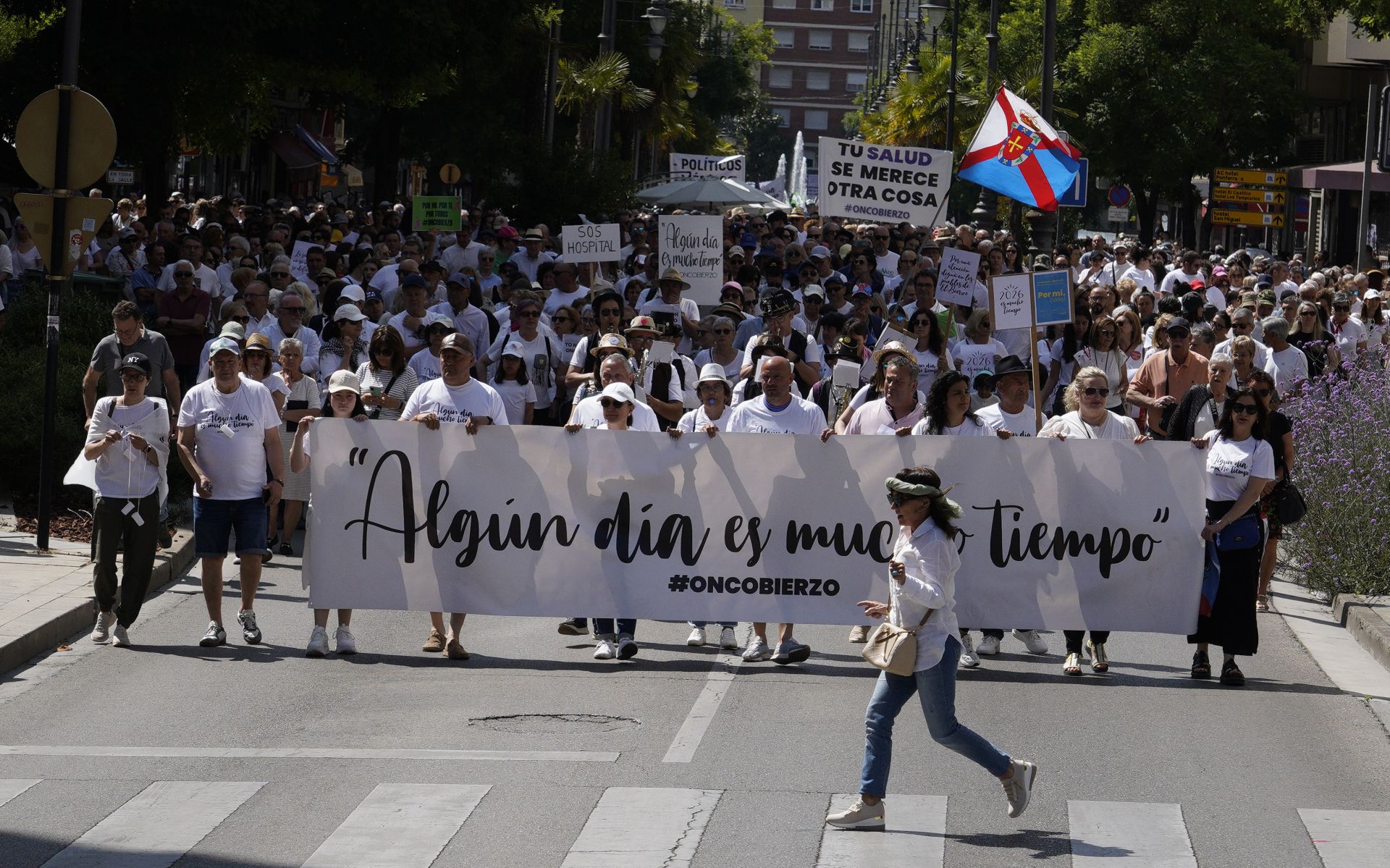 Manifestación de Oncobierzo en Ponferrada