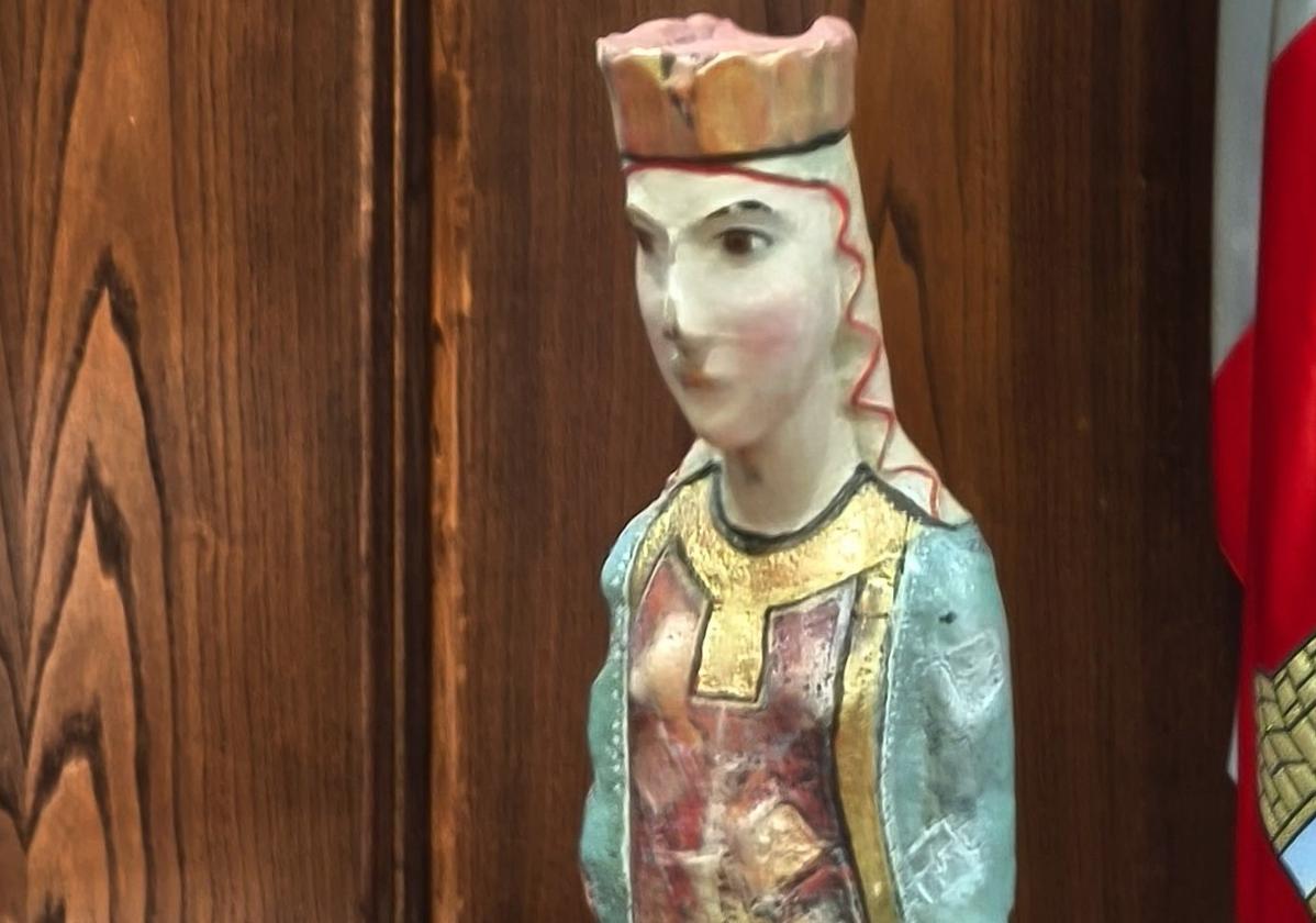 Réplica en 3D de Nuestra Señora del Refugio de Compostilla.
