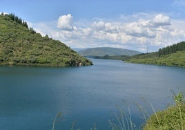 Imagen de archivo del empbalse de Bárcena.