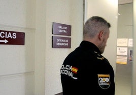Imagen de un agente de la Policía Nacional.