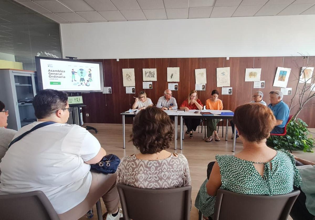 Imagen de la asamblea general de Asprona Bierzo.