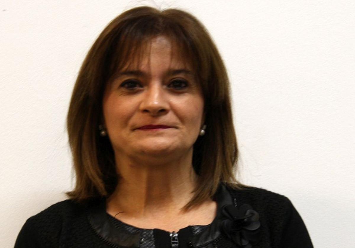 La directora de la Coral Solera Berciana, Teresa Portela.