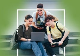 Cartel informativo sobre las matriculaciones en Uned Ponferrada