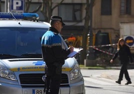 Policía Municipal de Ponferrada en una imagen de archivo.