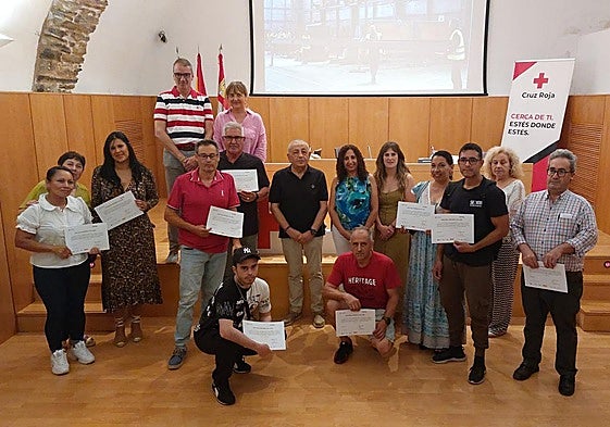 Imagen de la clausura del curso en Ponferrada.