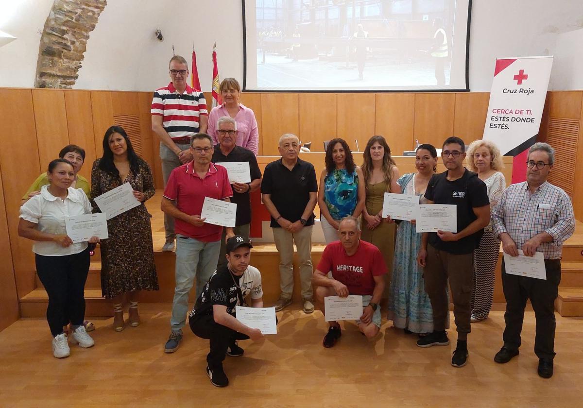 Imagen de la clausura del curso en Ponferrada.