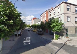 Imagen de la calle donde se subastan los inmuebles.