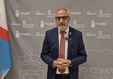 Imagen del presidente del Consejo Comarcal, Olegario Ramón.
