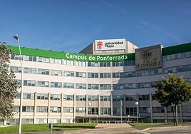 Imagen del Campus de Ponferrada.