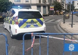Imagen de archivo de un coche de la Policía Local de Ponferrada.
