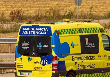 Herido un joven de 22 años en un accidente de tráfico en Ponferrada