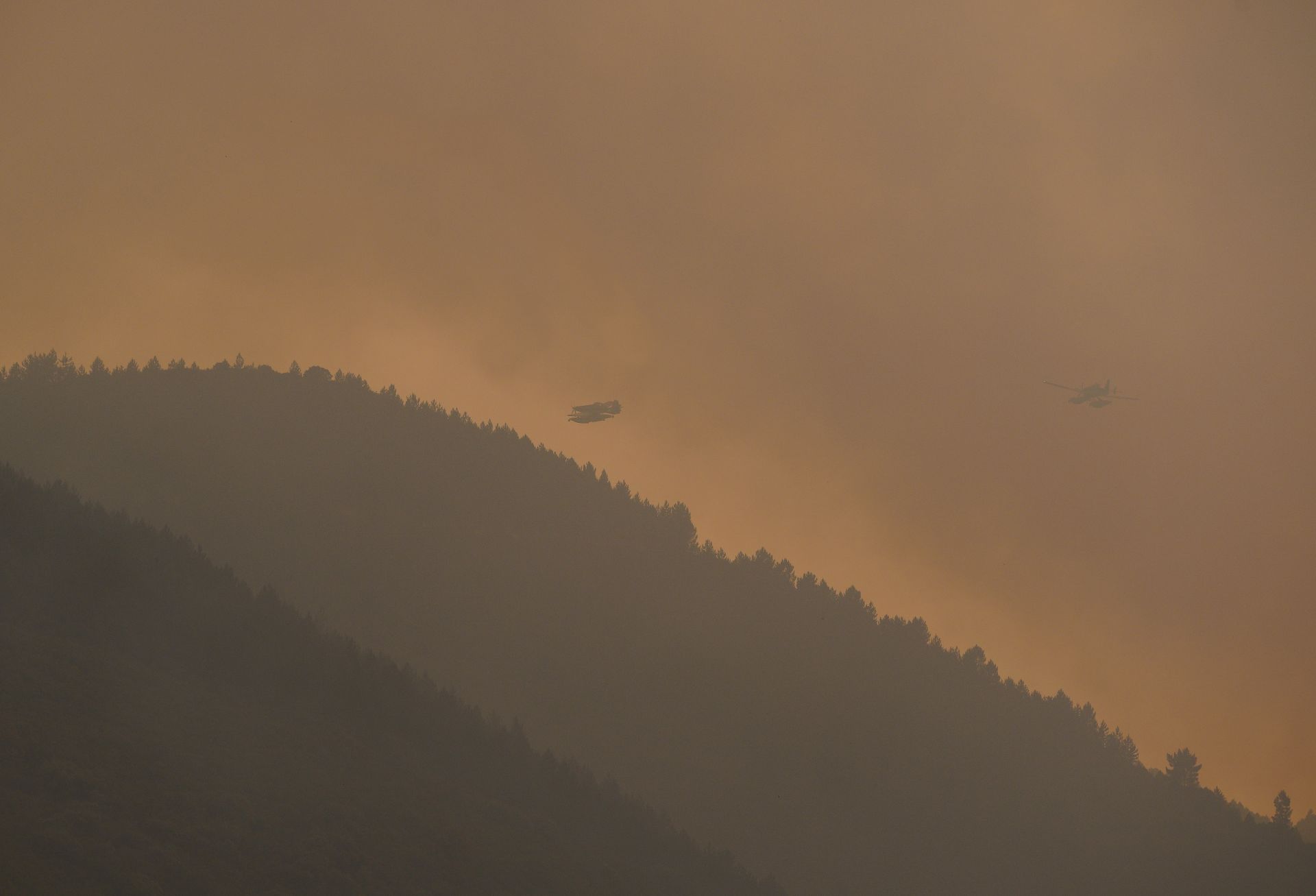El incendio de Paradiñas declarado de nivel 2