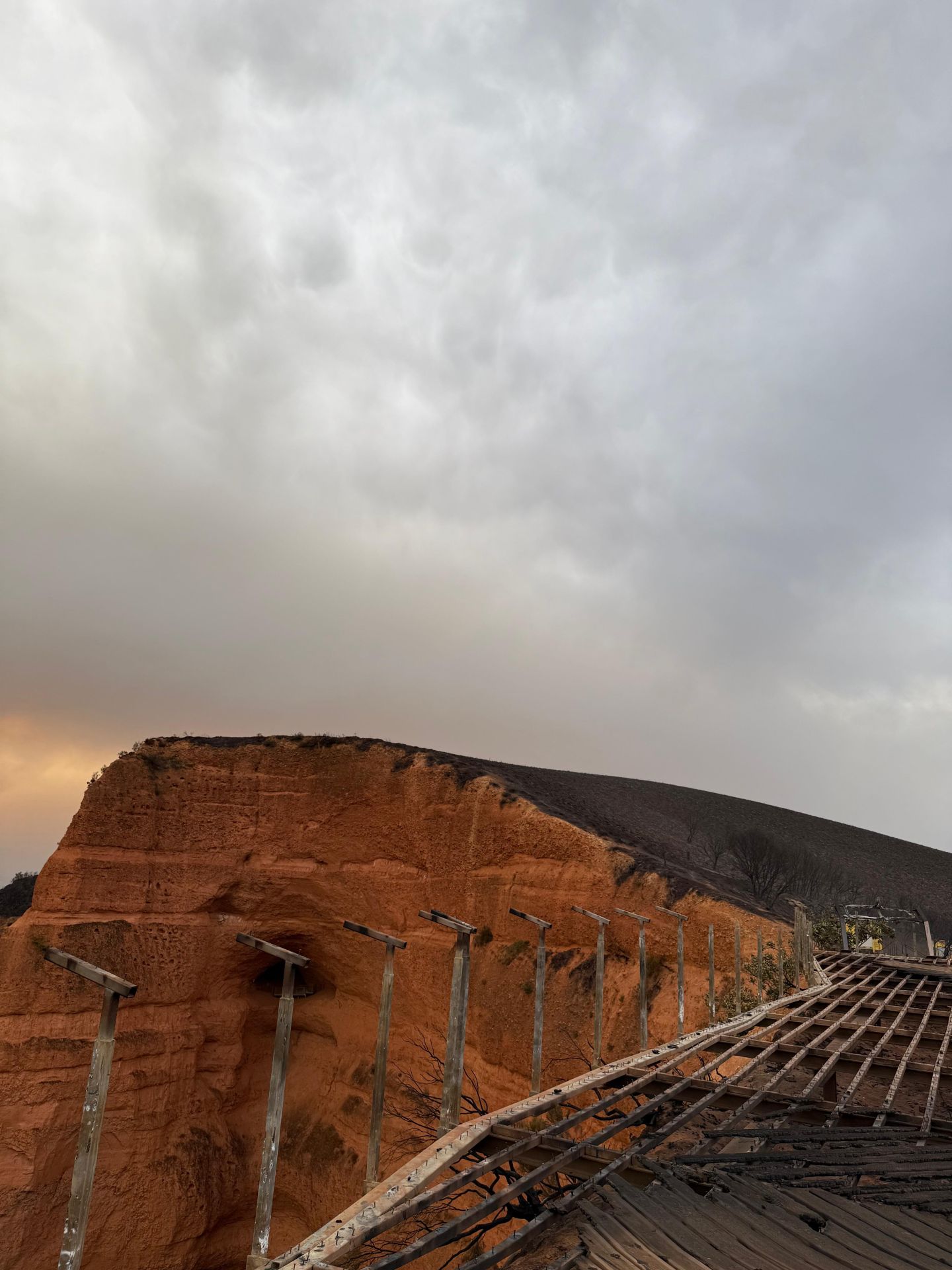Así han quedado Las Médulas tras el incendio