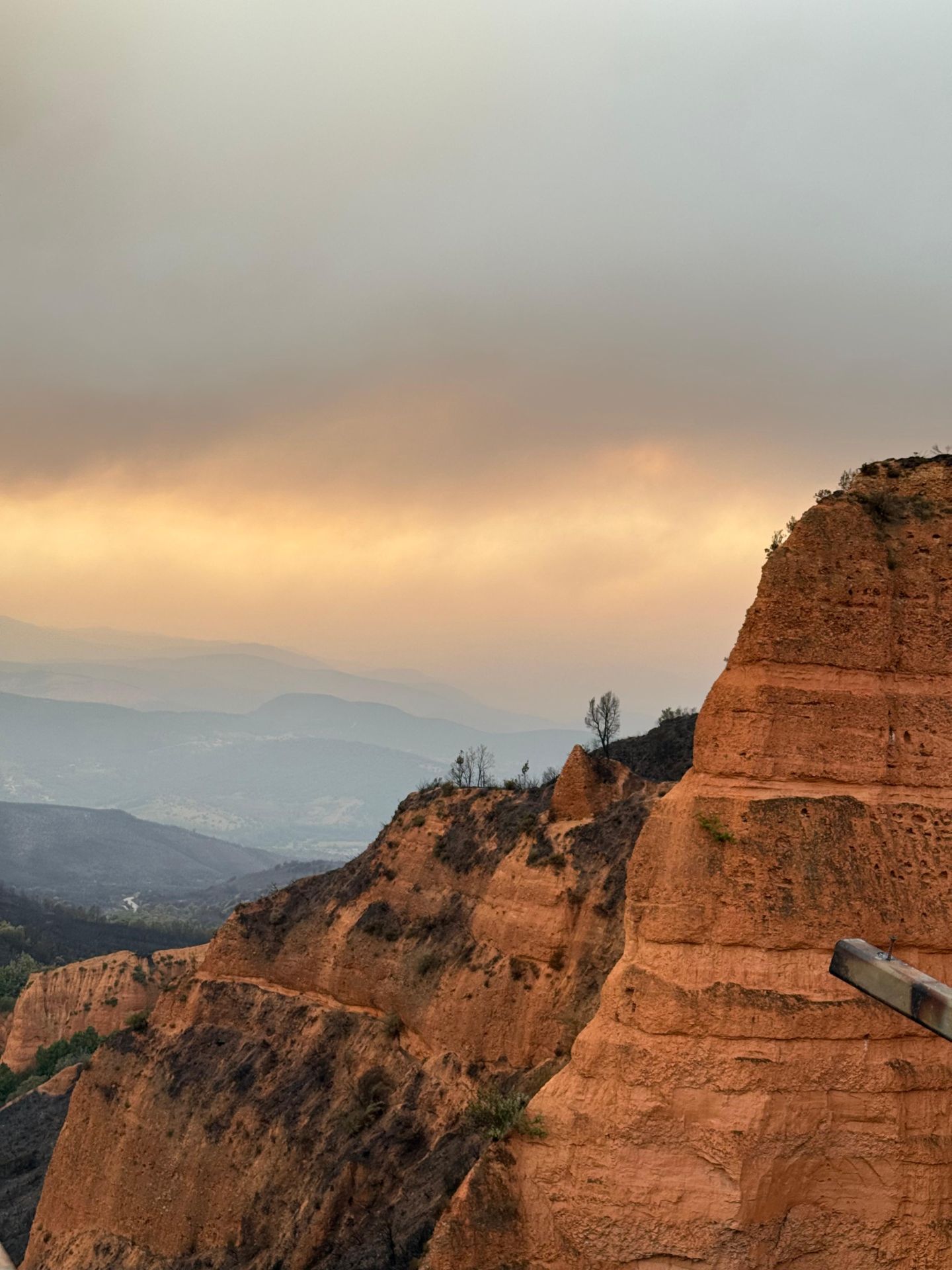 Así han quedado Las Médulas tras el incendio