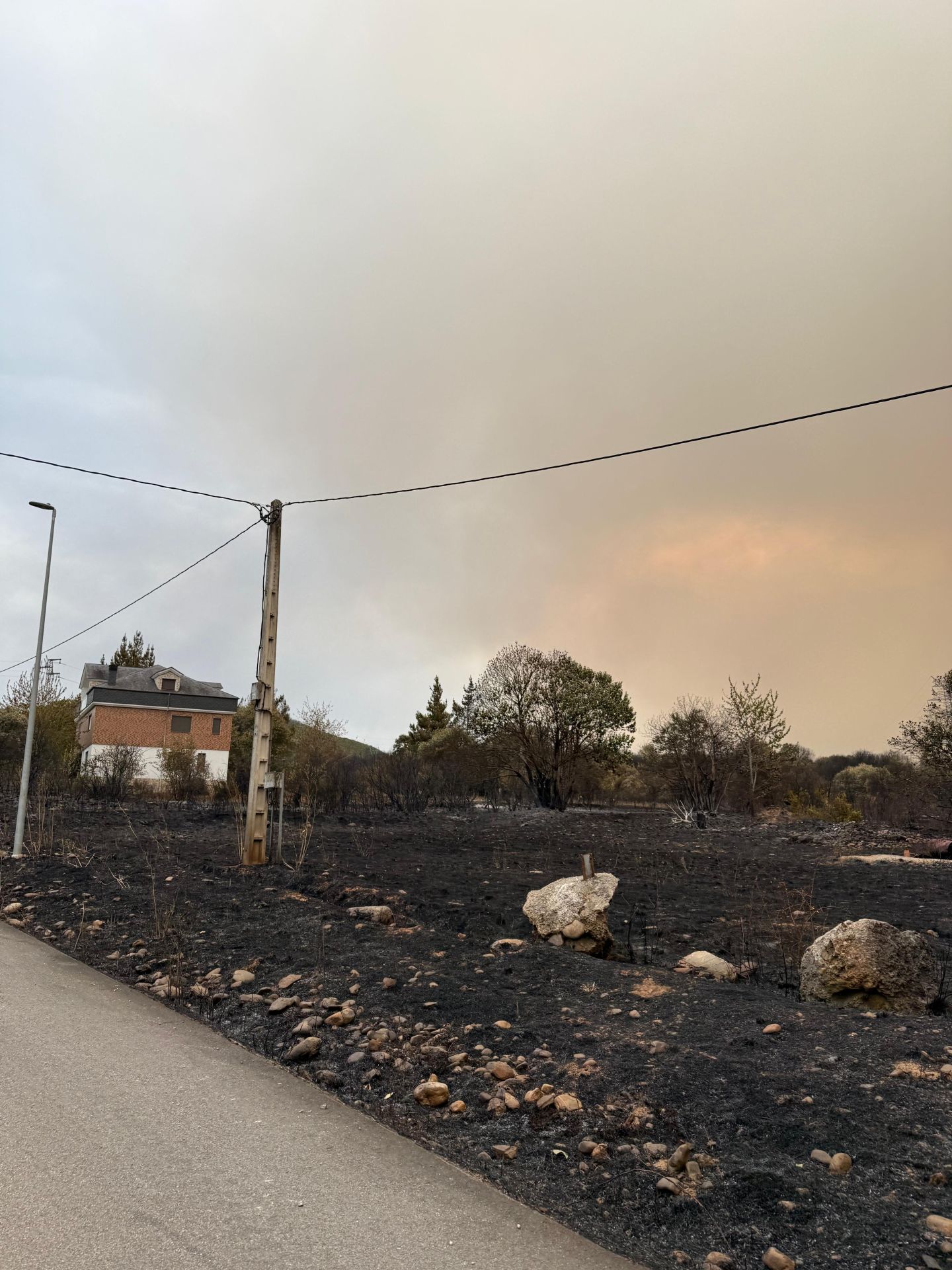 Así han quedado Las Médulas tras el incendio