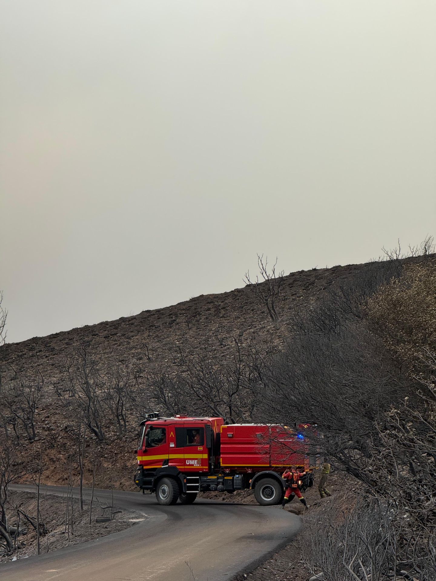 Así han quedado Las Médulas tras el incendio