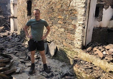 El alemán que llegó a Lusio para tener ovejas y hacer quesos: «Lo he perdido todo»