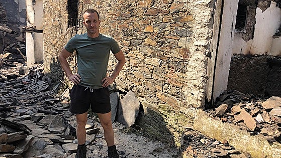 El alemán que llegó a Lusio para tener ovejas y hacer quesos: «Lo he perdido todo»