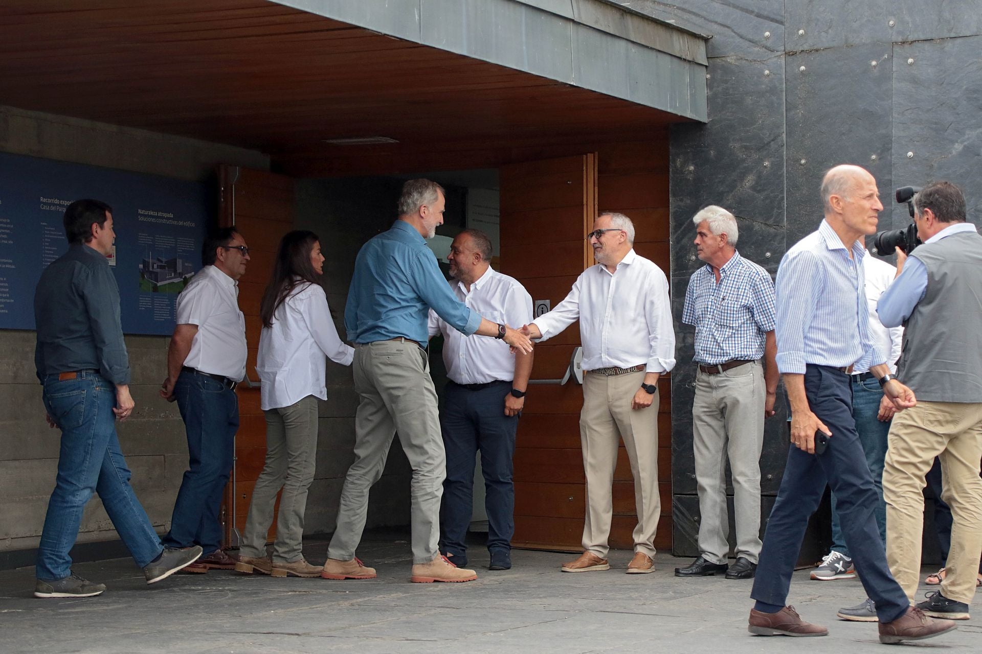 Los reyes visitan Las Médulas