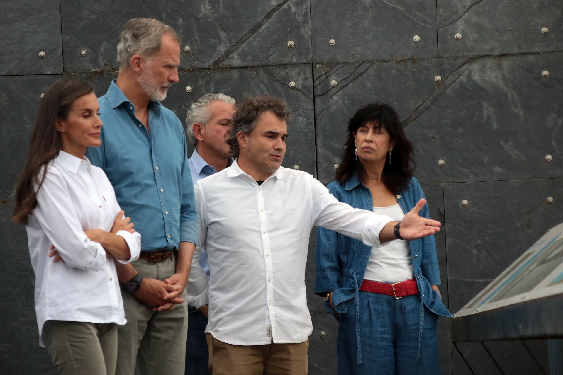 Los reyes visitan Las Médulas