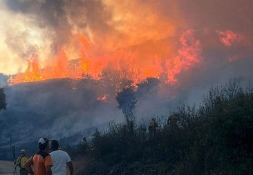 La odisea del fuego en Llamas, Yeres y Anllares: «Esto ya era insostenible»