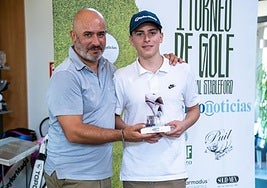 Entrega de trofeos y premios en el torneo de golf de Elbierzonoticias