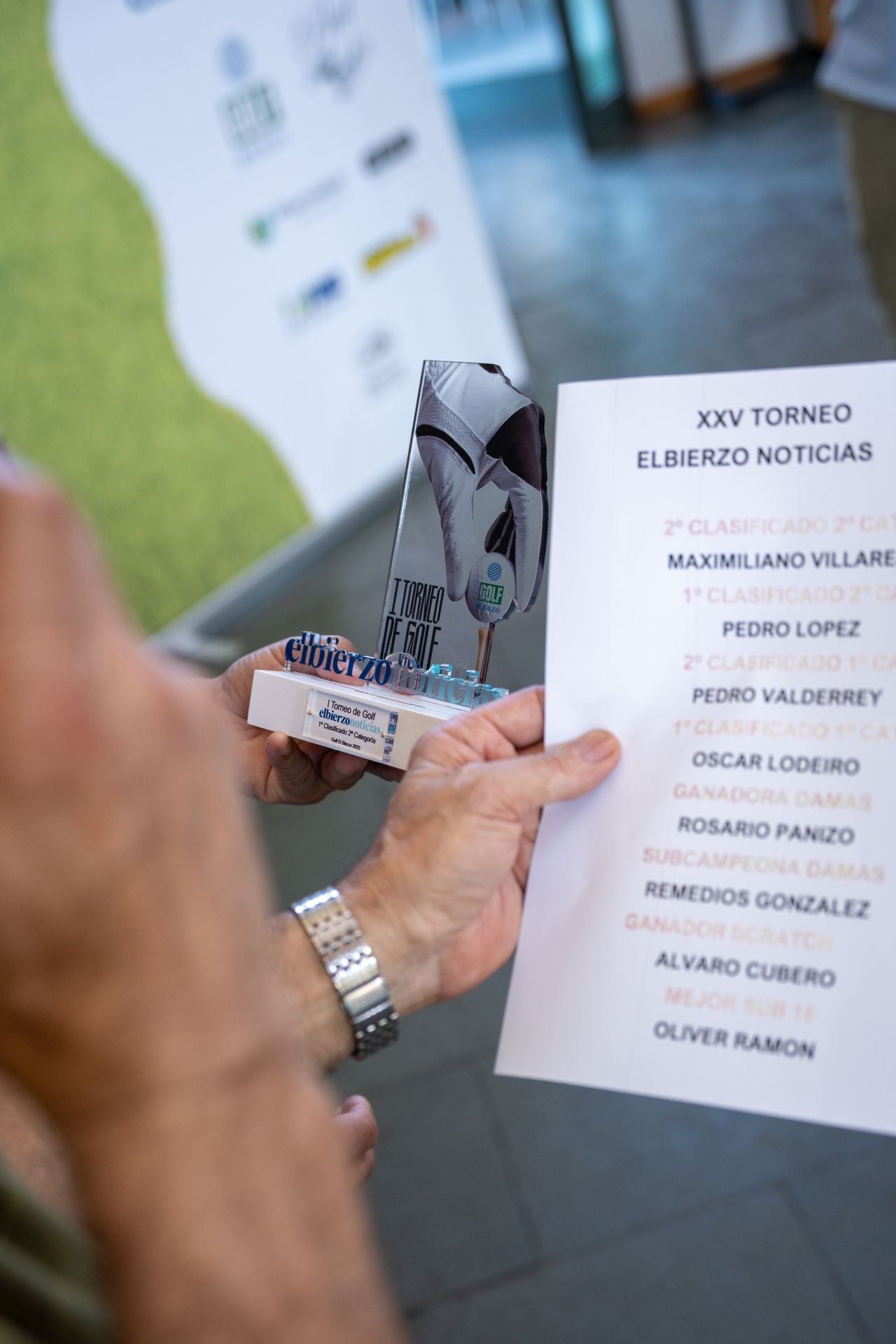 I Torneo de golf de Elbierzonoticias