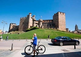 Avenida del Castillo de Ponferrada.