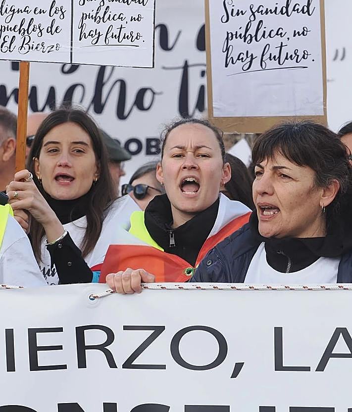 Imagen secundaria 2 - Manifestaciones convocadas por OncoBierzo en Ponferrada y Valadolid.