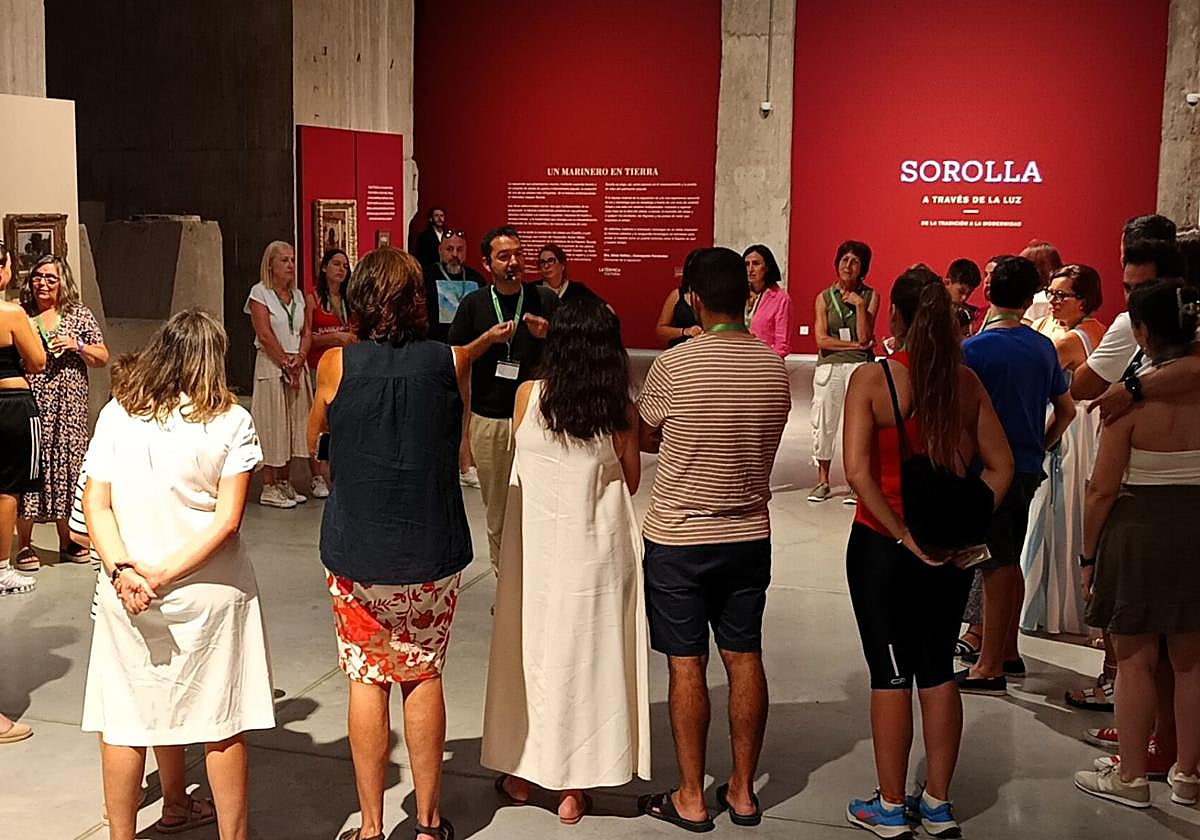 Visitas guiadas exposición obras de Sorolla en La Térmica Cultural en Ponferrada.