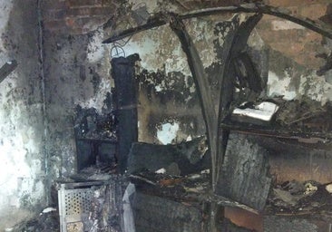 Un incendio en un bloque de viviendas de Ponferrada moviliza a los servicios de emergencia