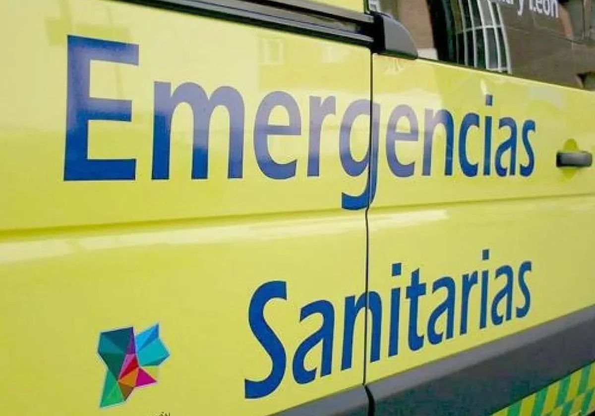 Imagen de una ambulancia.