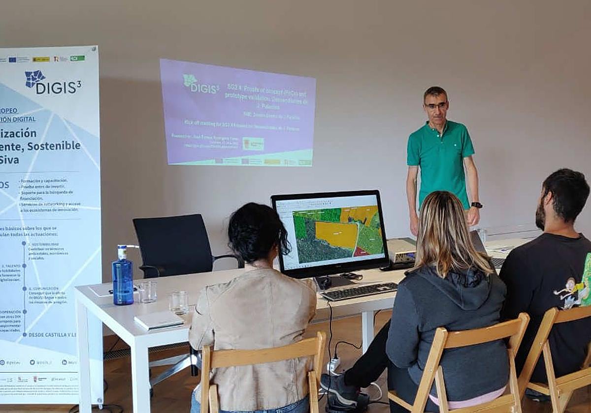 Imagen de una de las clases del proyecto DIGIS3.