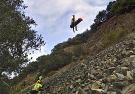 Fallece un corredor al caer por un barranco de unos 20 metros en el monte Pajariel de Ponferrada.