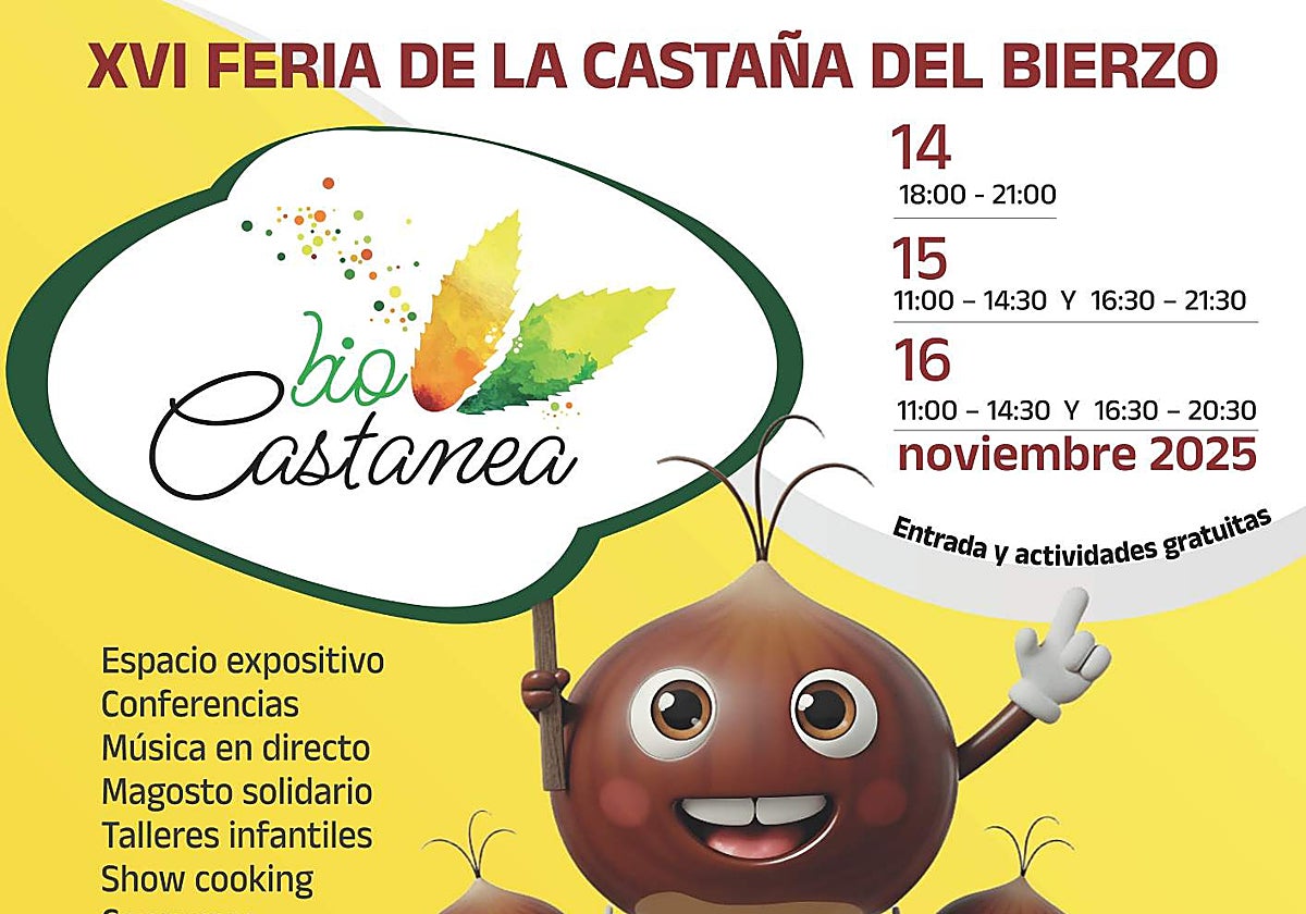Cartel de Biocastanea 2025