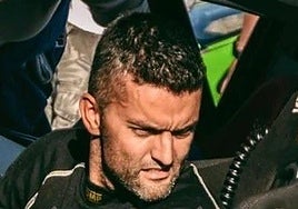 El piloto berciano Carlos Fernández Vecín en una carrera.