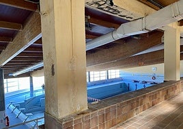 Interior de las piscinas climatizadas del Toralín, en una imagen de archivo.