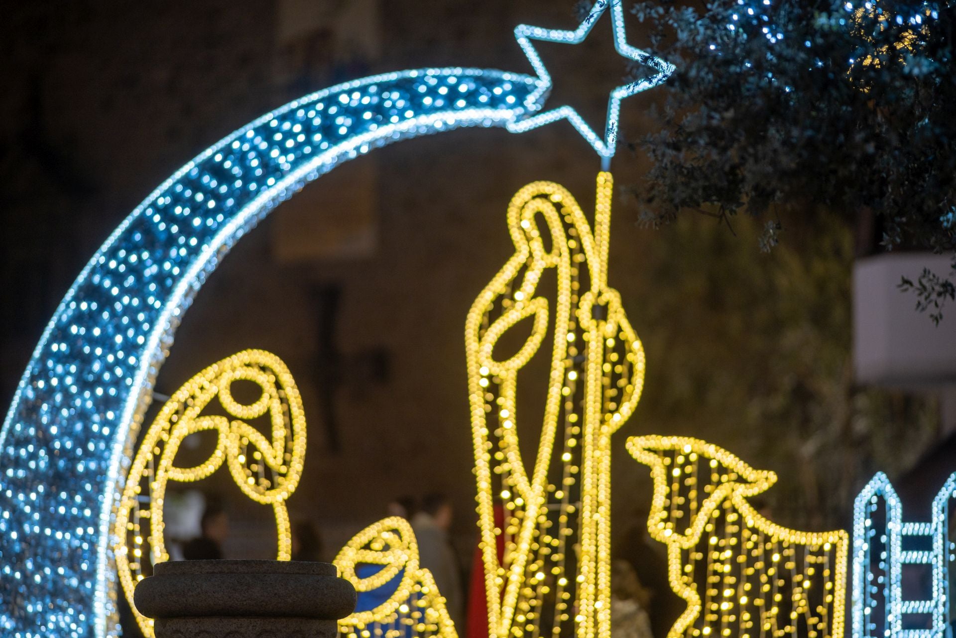 Las mejores imágenes de las luces de Navidad de Ponferrada